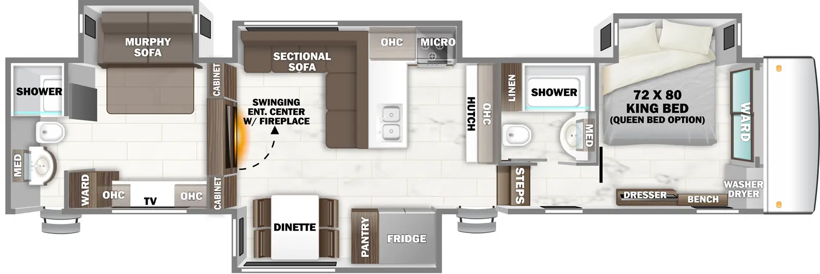 Riverstone 44DBL Floorplan